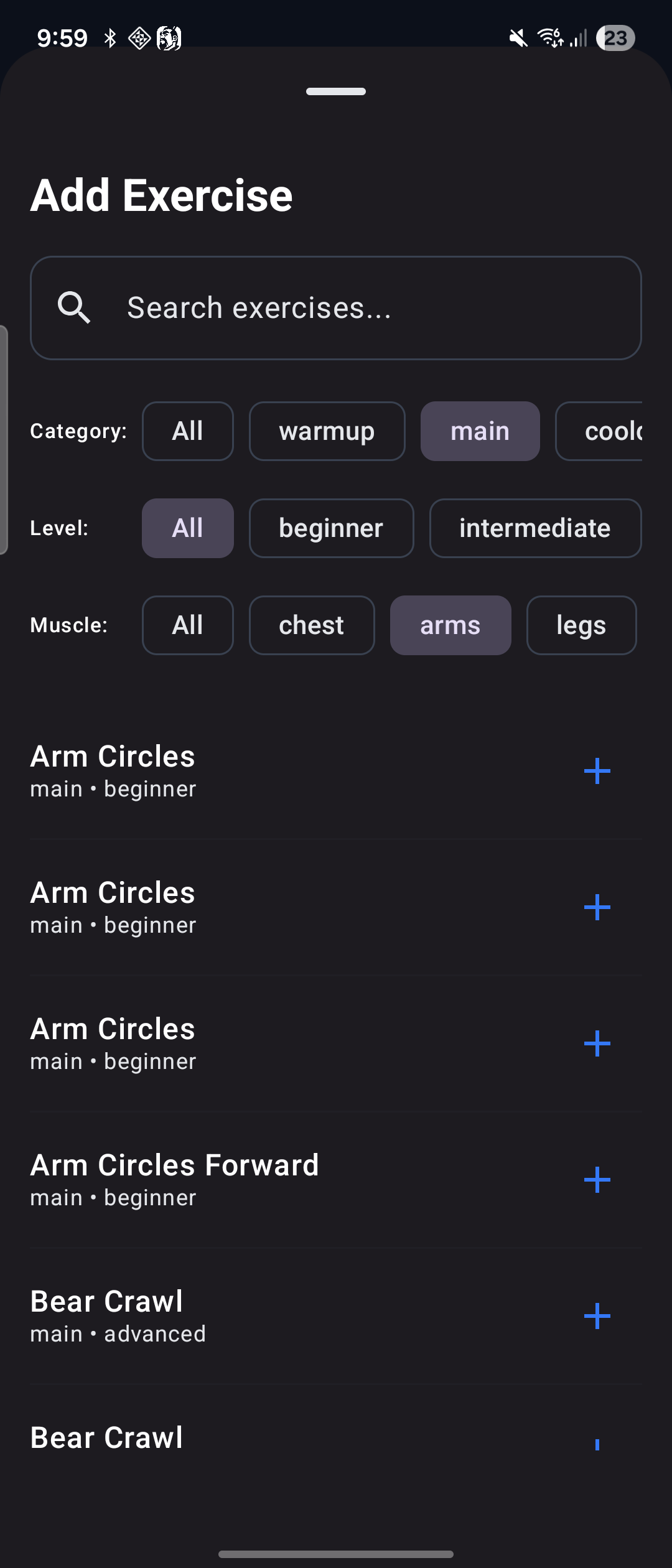 Custom Selection